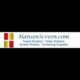 Hansen Screen Company specializes in window screens, solar screens, screen doors, and screening services since 1975.